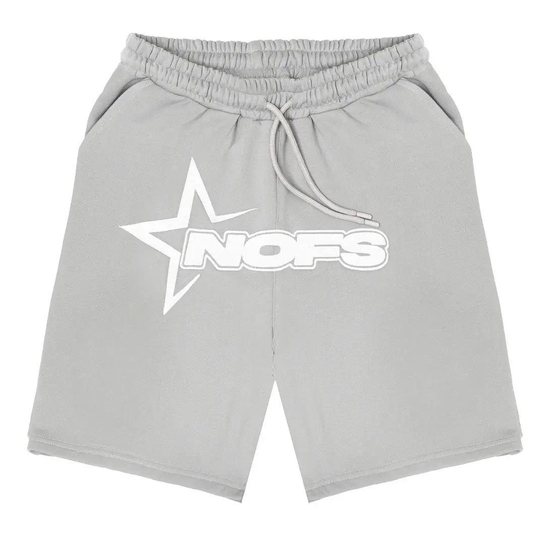 American Streetwear Black Stars Short Sleeve T-Shirt Shorts - Image 21