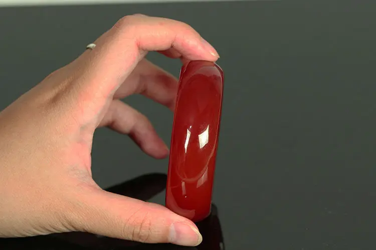 Red Agate Women's 15mm Bracelet National Style Gift — feature 3