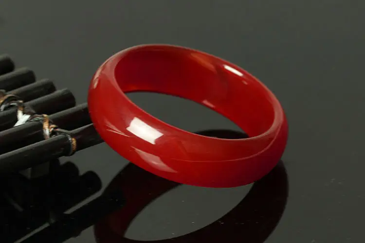 Red Agate Women's 15mm Bracelet National Style Gift — feature 4