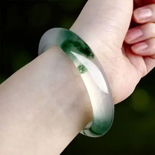 New Generation Floating Flower Jade Bracelet Green Quartz - Image 4