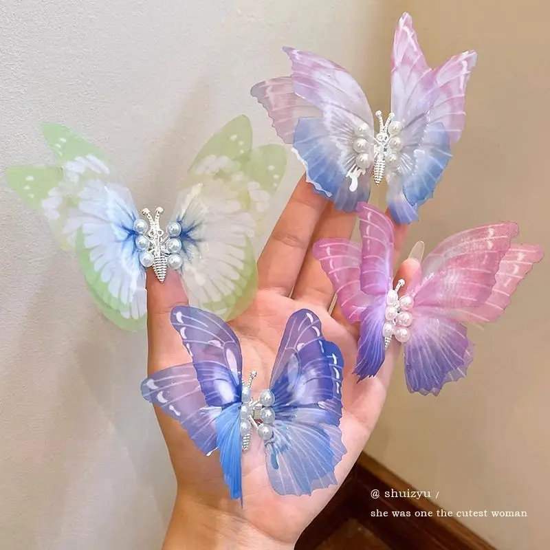 Smart Butterfly Hairpin for Girls Antique Design