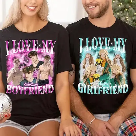Light Blue Pure Cotton T-Shirt for Men Women European Size - Image 30