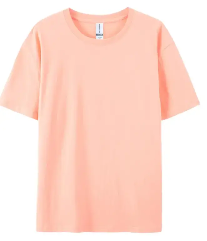 Light Blue Pure Cotton T-Shirt for Men Women European Size - Image 24