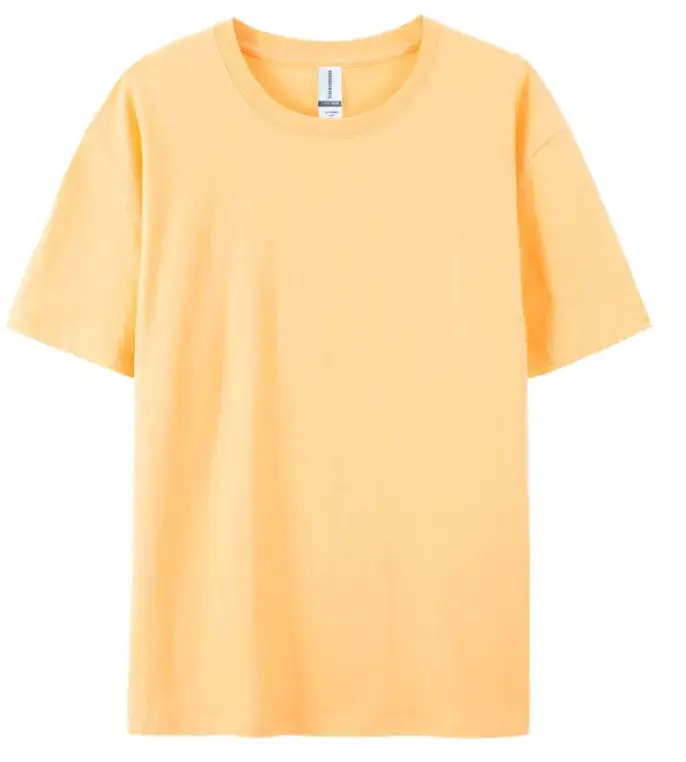 Light Blue Pure Cotton T-Shirt for Men Women European Size - Image 8