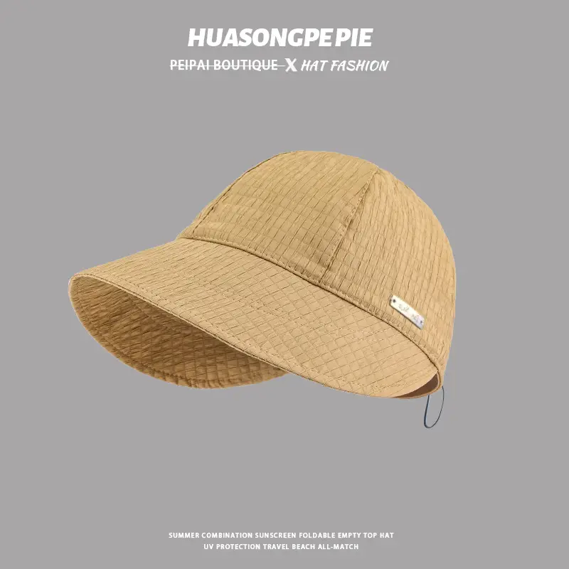 Women Sunscreen Hat Adjustable Showface Fisherman Hat - Image 4