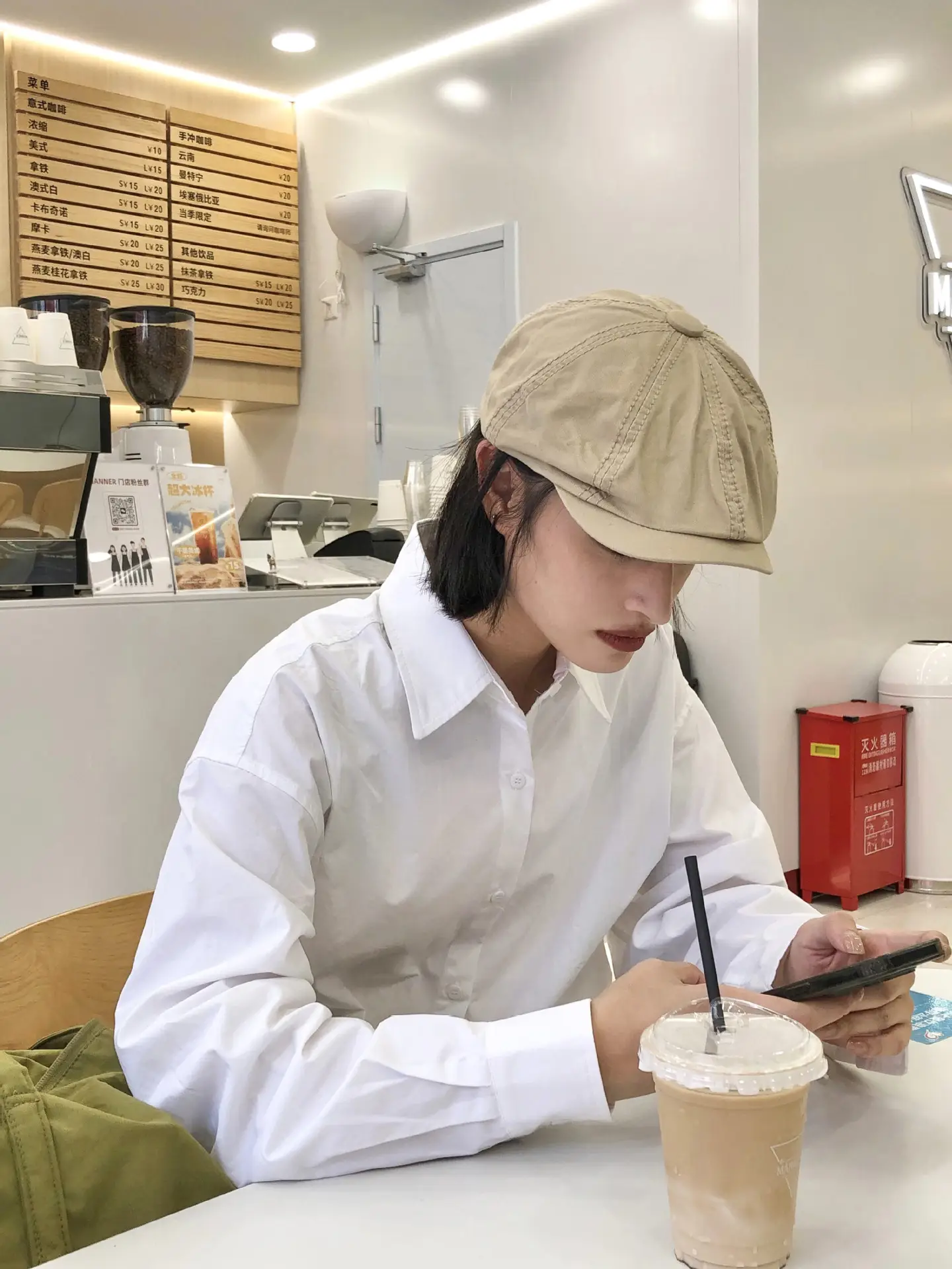 Japanese Style Women's Beanie Cap Tan Spring Summer — feature 15
