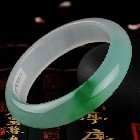 Floating Green Jade Bracelet for Men Women - Image 5