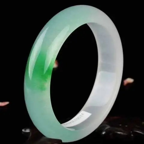 Floating Green Jade Bracelet for Men Women - Image 6