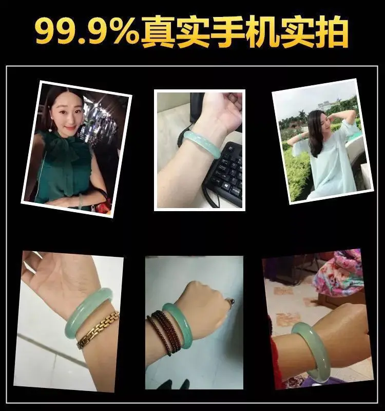 Light Green Quartz Jade Bracelet for Women — feature 9
