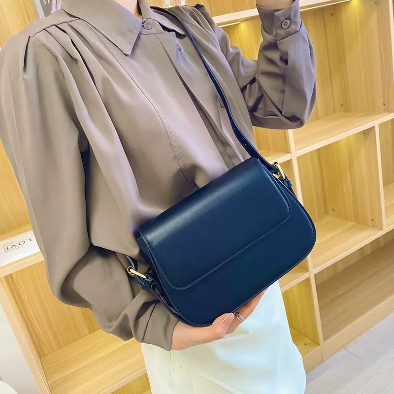 Black Crossbody Bag for Women 2024 Spring - Image 5