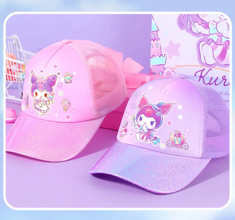Children's Purple Hats with Cute Design — feature 15