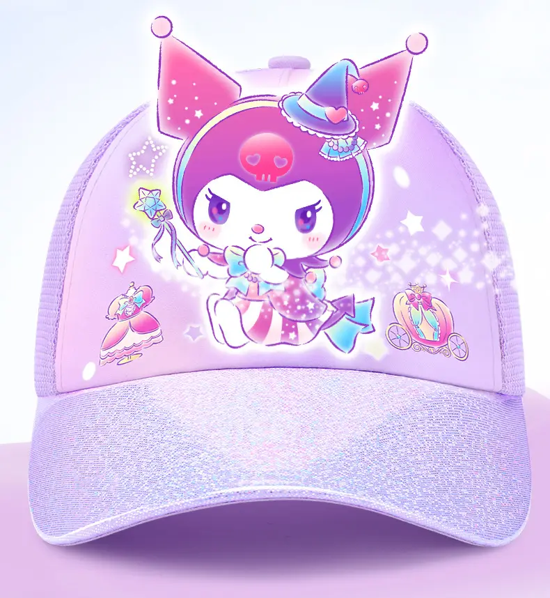 Children's Purple Hats with Cute Design — feature 6