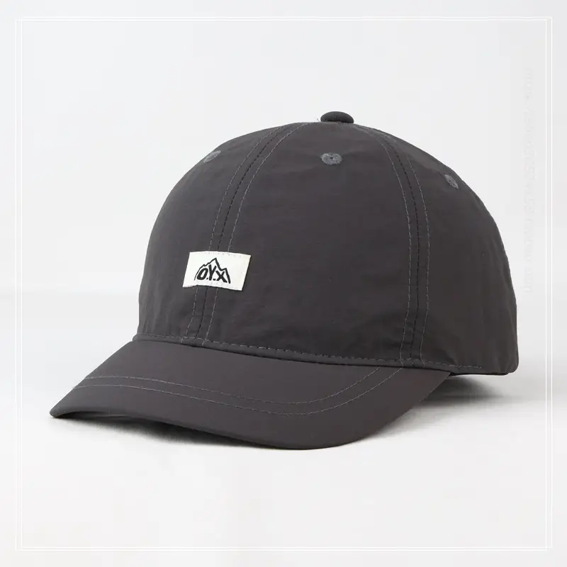 Korean Style Black Baseball Cap for Men Women