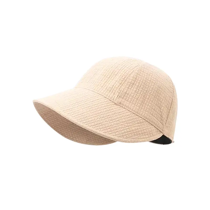 Women's Beige Fisherman Hat for Summer Outdoor Use - Image 8