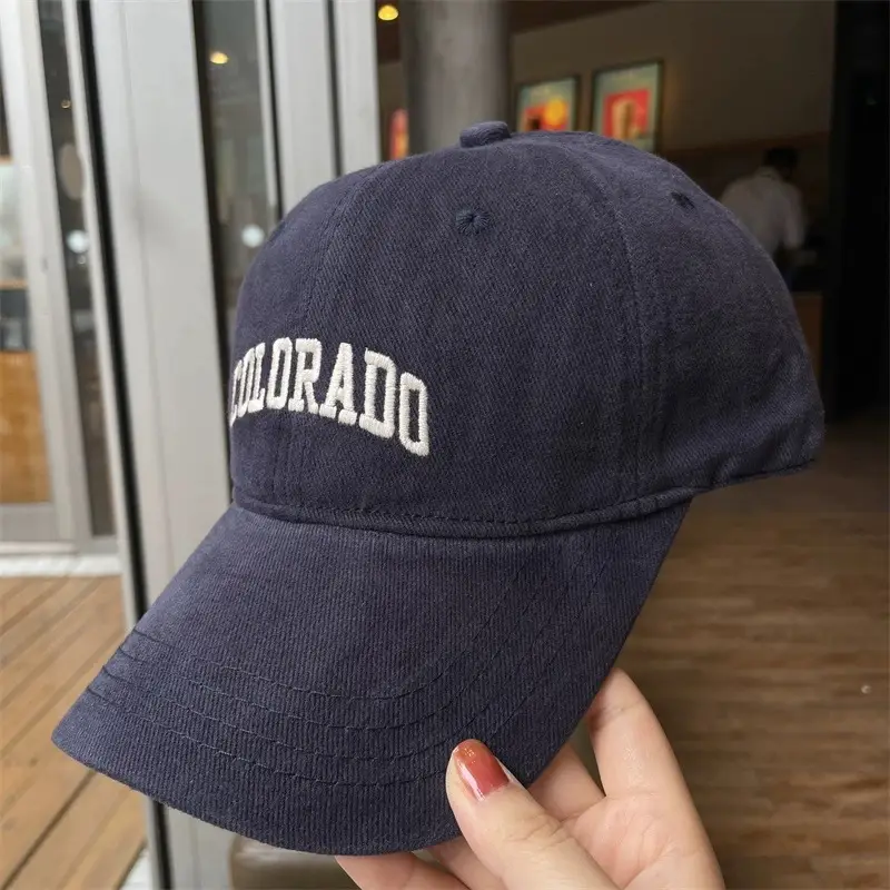 American Style Vintage Baseball Cap Women Sanding Top All-Match Face Tiny Cap Men Trendy - Image 11
