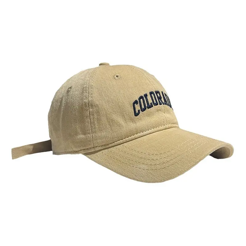 American Style Vintage Baseball Cap Women Sanding Top All-Match Face Tiny Cap Men Trendy - Image 14