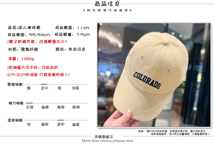 American Style Vintage Baseball Cap Women Sanding Top All-Match Face Tiny Cap Men Trendy — feature 2