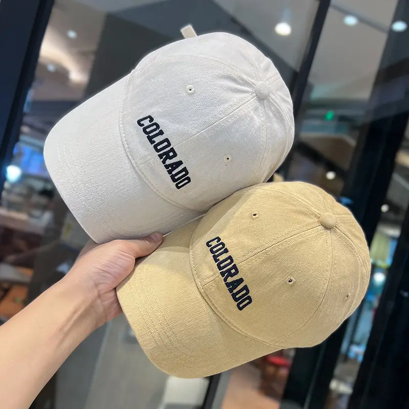 American Style Vintage Baseball Cap Women Sanding Top All-Match Face Tiny Cap Men Trendy — feature 9