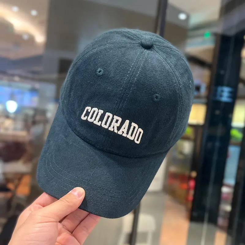 American Style Vintage Baseball Cap Women Sanding Top All-Match Face Tiny Cap Men Trendy - Image 9