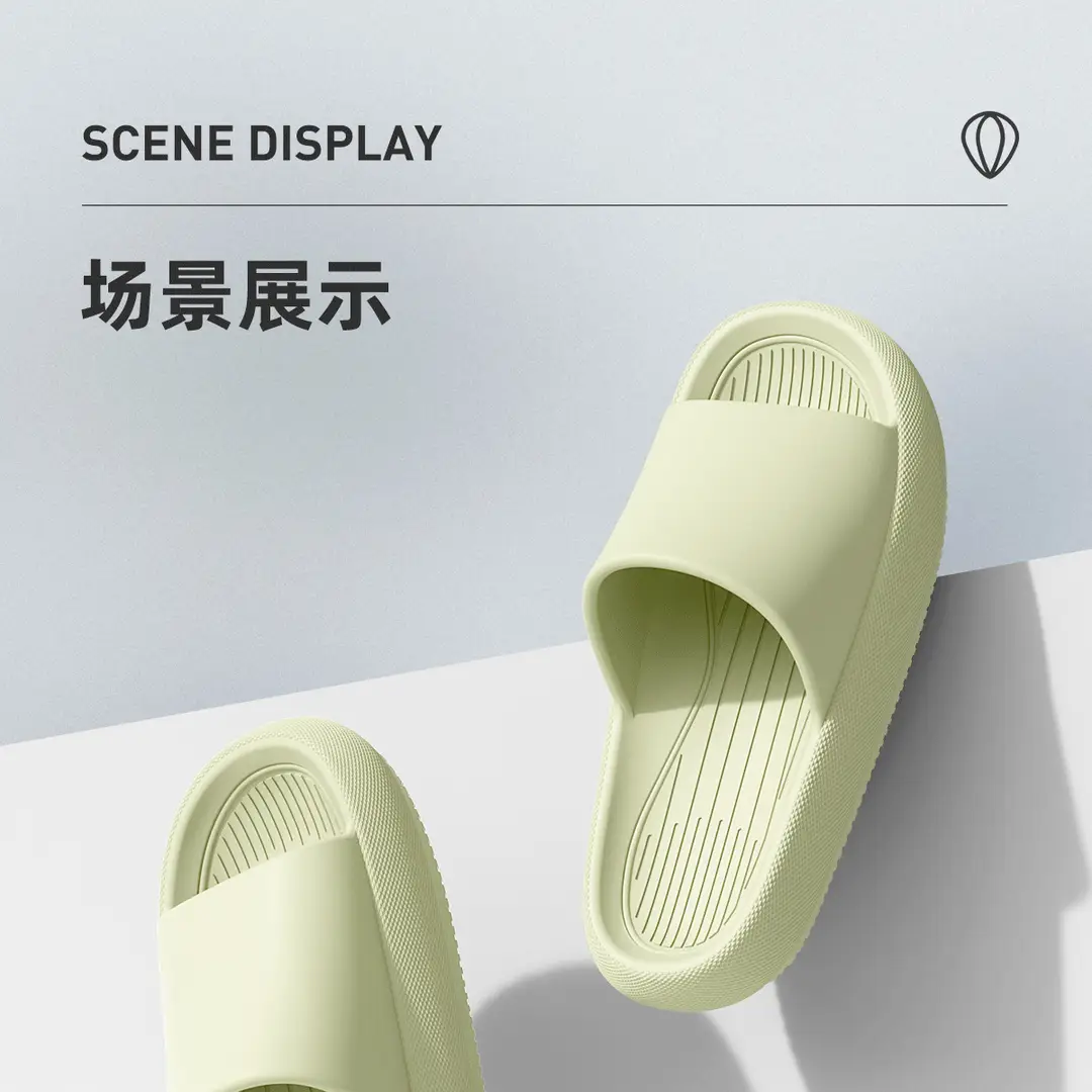 Slip Slippers Women's Indoor Home and Household Non-slip Bathroom Bathing Eva Sandals Men's Summer — feature 15