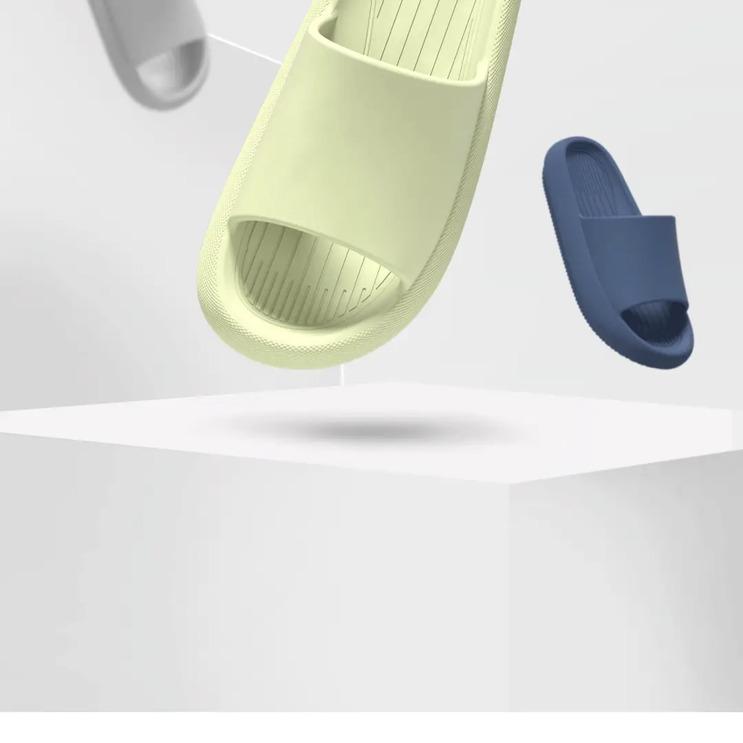 Slip Slippers Women's Indoor Home and Household Non-slip Bathroom Bathing Eva Sandals Men's Summer — feature 8