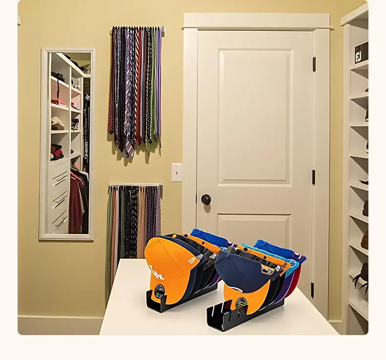 Transparent Acrylic Baseball Cap Storage Rack — feature 15