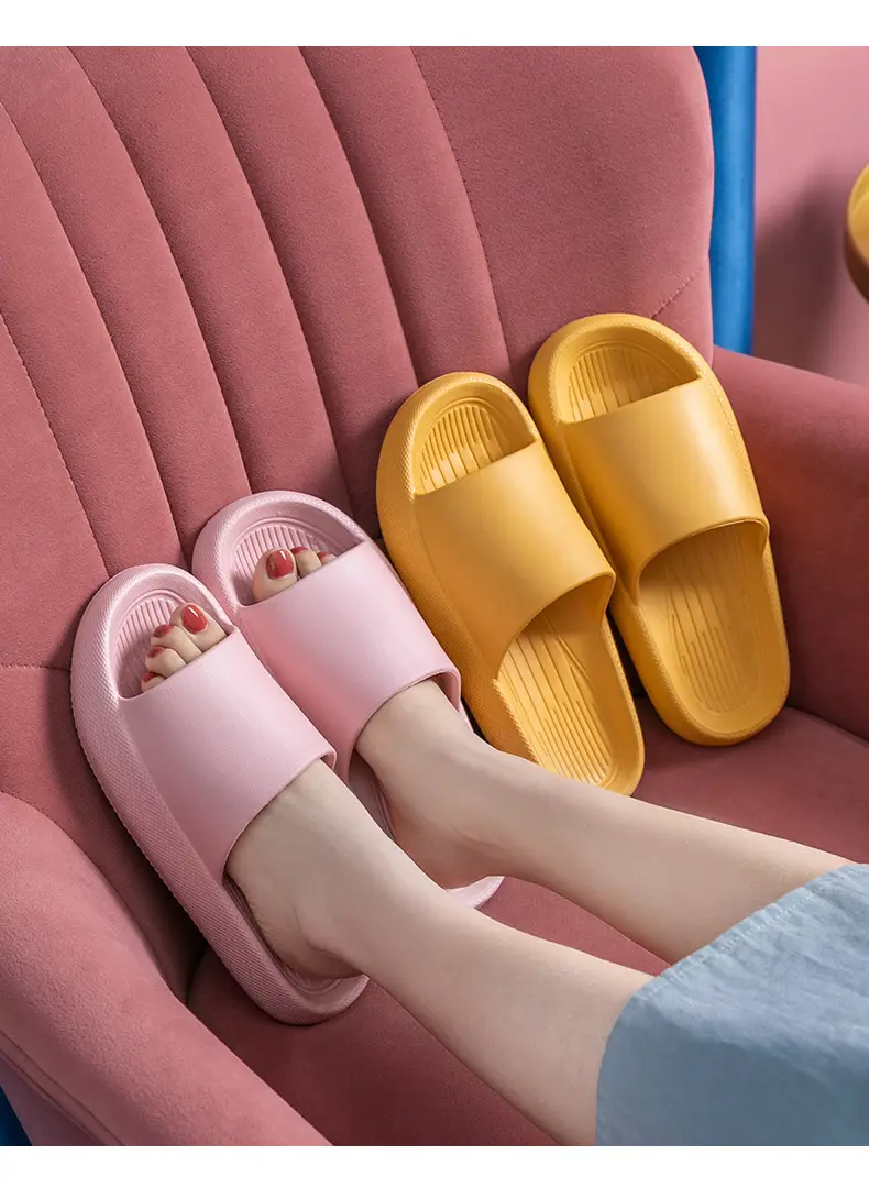 2026 New Model of Slippers with a Stepping-On-Feces Sensation for Women, Indoor Home Use, Non-Slip Bathroom Eva Sandals for Men, Summer — feature 17