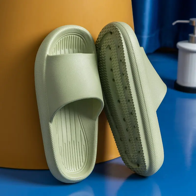 2026 New Model of Slippers with a Stepping-On-Feces Sensation for Women, Indoor Home Use, Non-Slip Bathroom Eva Sandals for Men, Summer - Image 3