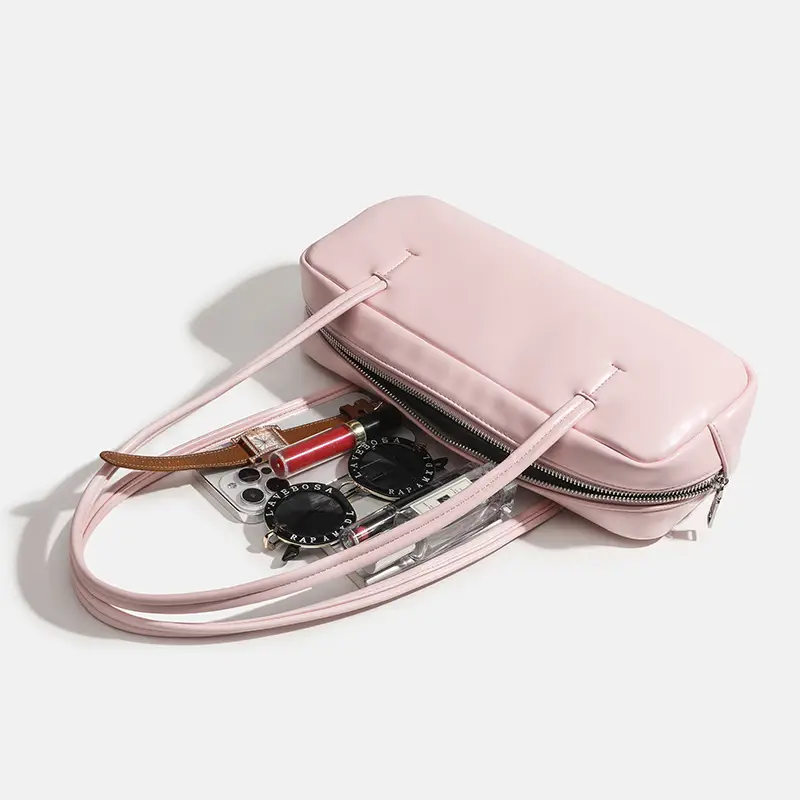 Pink Bow Shoulder Bag Spring Summer New Casual All-match - Image 8