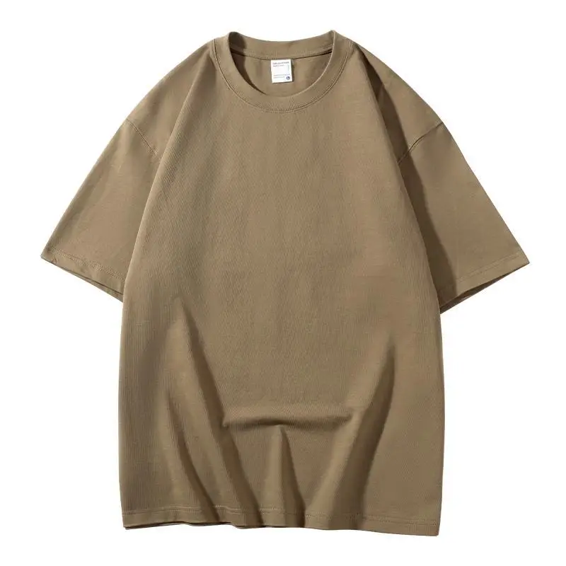 300g Heavyweight Drop Shoulder T-Shirt Unisex Loose Fitting - Image 5