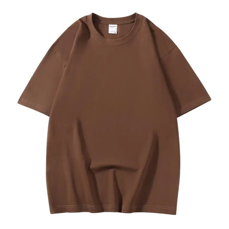 300g Heavyweight Drop Shoulder T-Shirt Unisex Loose Fitting - Image 6