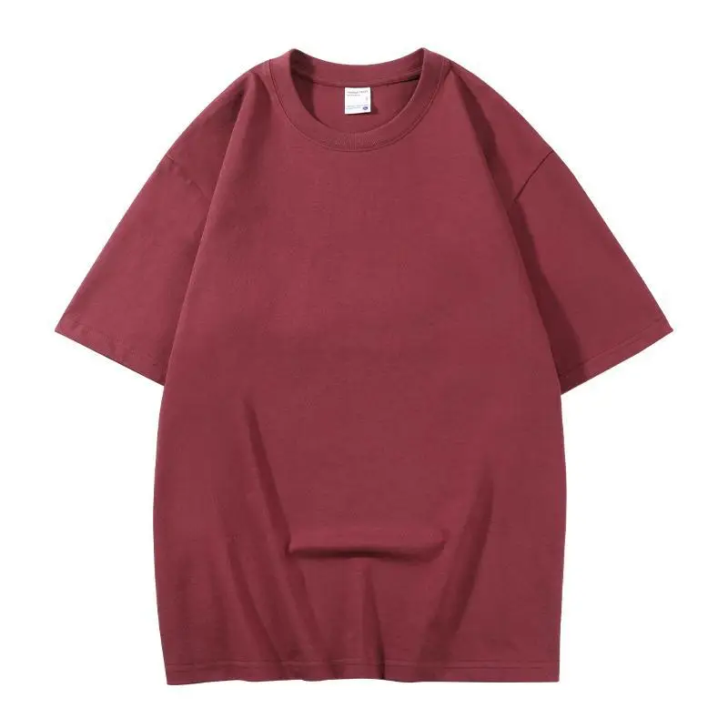 300g Heavyweight Drop Shoulder T-Shirt Unisex Loose Fitting - Image 7
