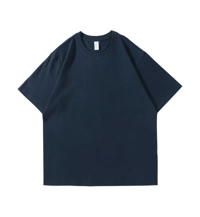 300g Heavyweight Drop Shoulder T-Shirt Unisex Loose Fitting - Image 8