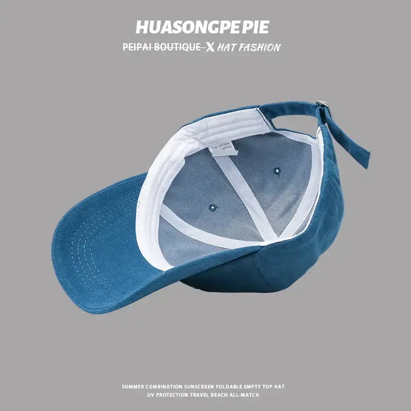 Korean Student Baseball Cap Blue 2024 New — feature 10