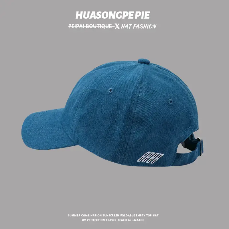 Korean Student Baseball Cap Blue 2024 New — feature 11