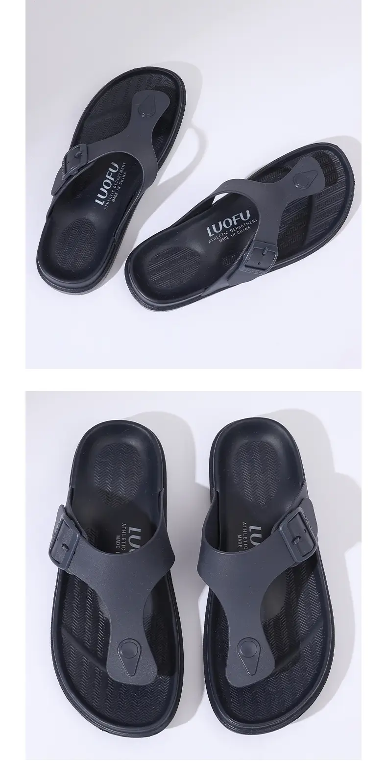 Luofu Women's Pink Wedge Sandals Summer Casual — feature 15