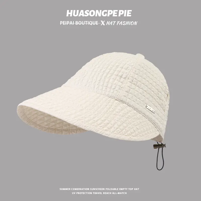 Children Sun Hat Big Brim Show Face Small Spring Summer — feature 4