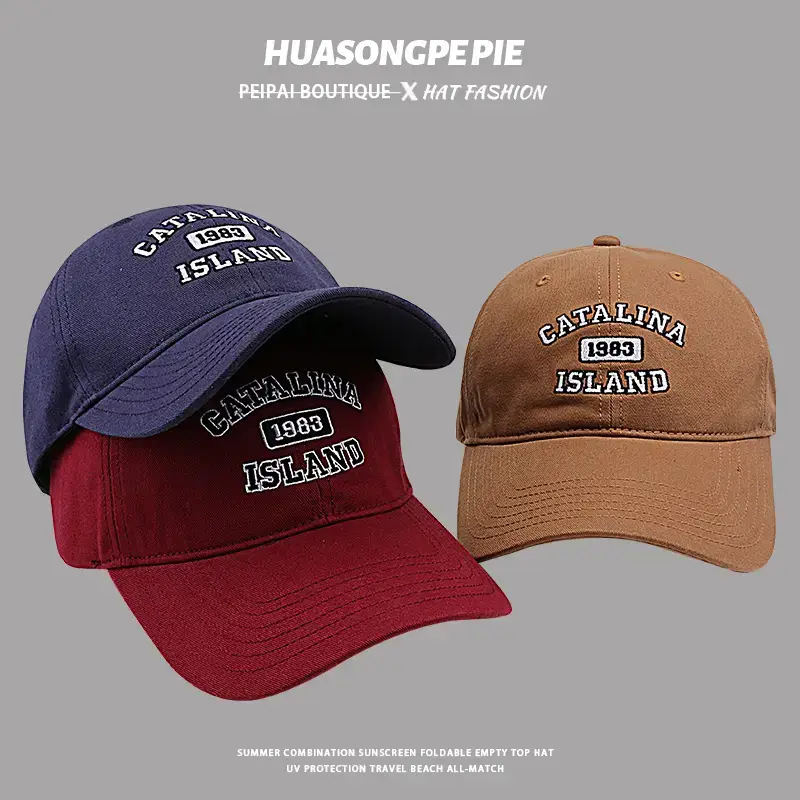 Huasonge Pie Black Embroidered Baseball Cap 1989 Island — feature 3