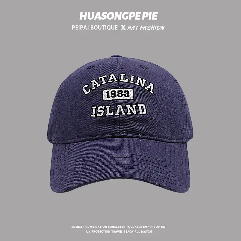 Huasonge Pie Black Embroidered Baseball Cap 1989 Island — feature 5