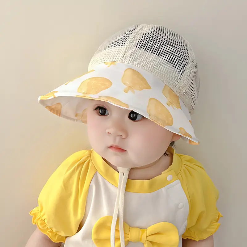 Baby Fisherman Hat with Mesh Sunshade Cap - Image 28