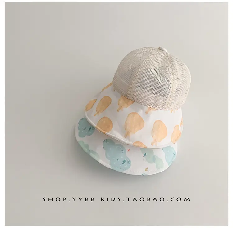 Baby Fisherman Hat with Mesh Sunshade Cap — feature 10