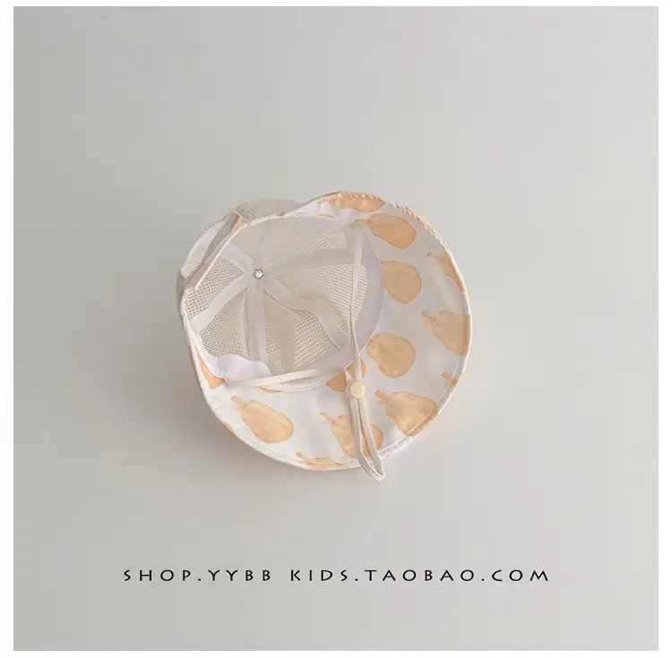 Baby Fisherman Hat with Mesh Sunshade Cap — feature 12