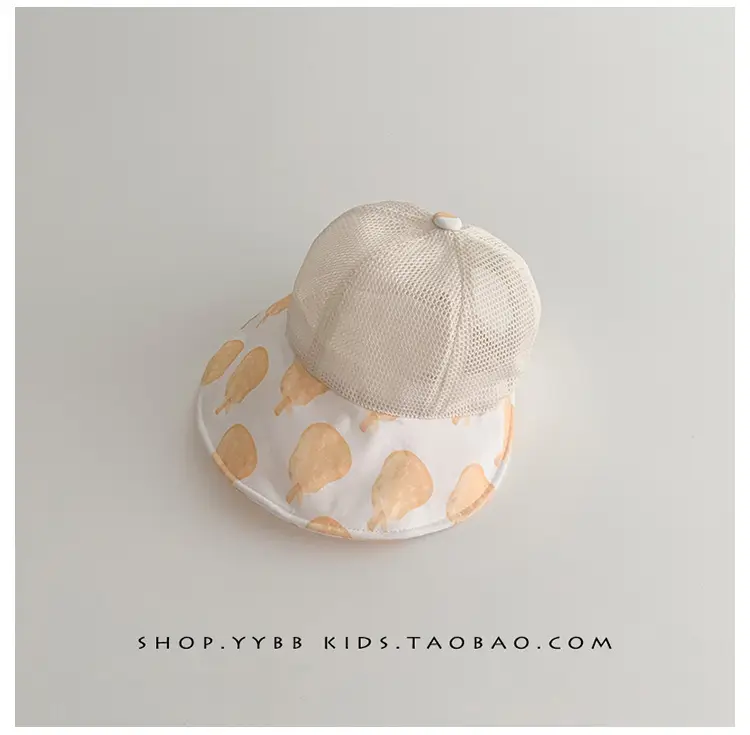 Baby Fisherman Hat with Mesh Sunshade Cap — feature 18