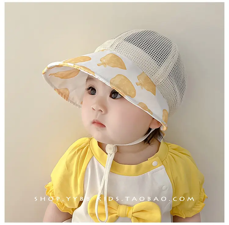 Baby Fisherman Hat with Mesh Sunshade Cap — feature 4