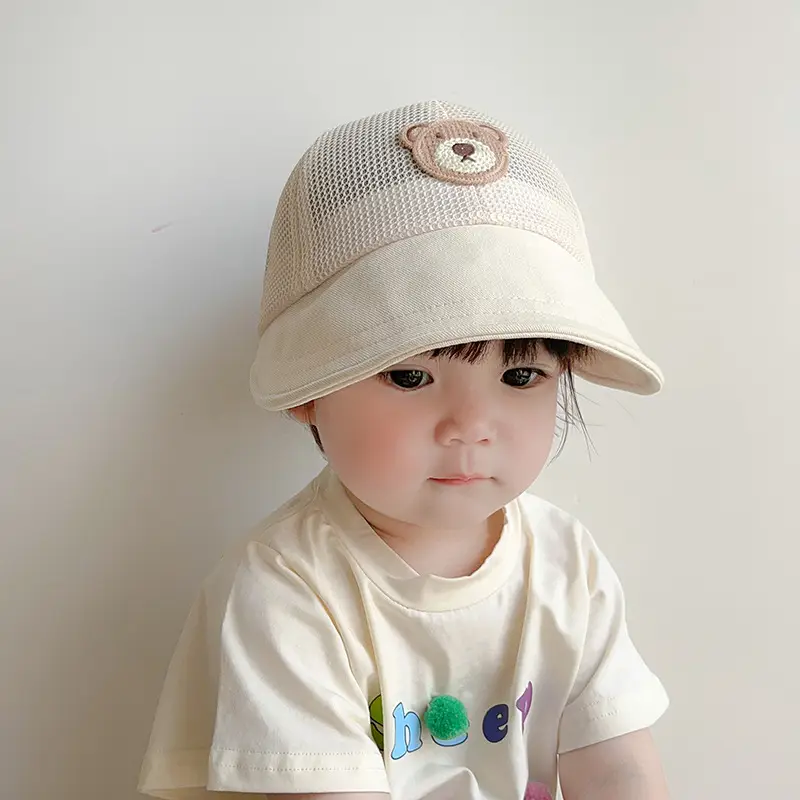Baby Fisherman Hat with Mesh Sunshade Cap - Image 10
