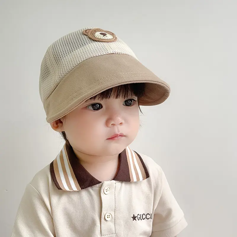 Baby Fisherman Hat with Mesh Sunshade Cap - Image 11