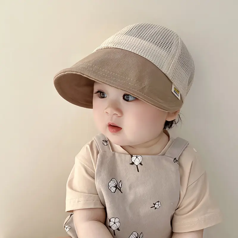 Baby Fisherman Hat with Mesh Sunshade Cap - Image 22
