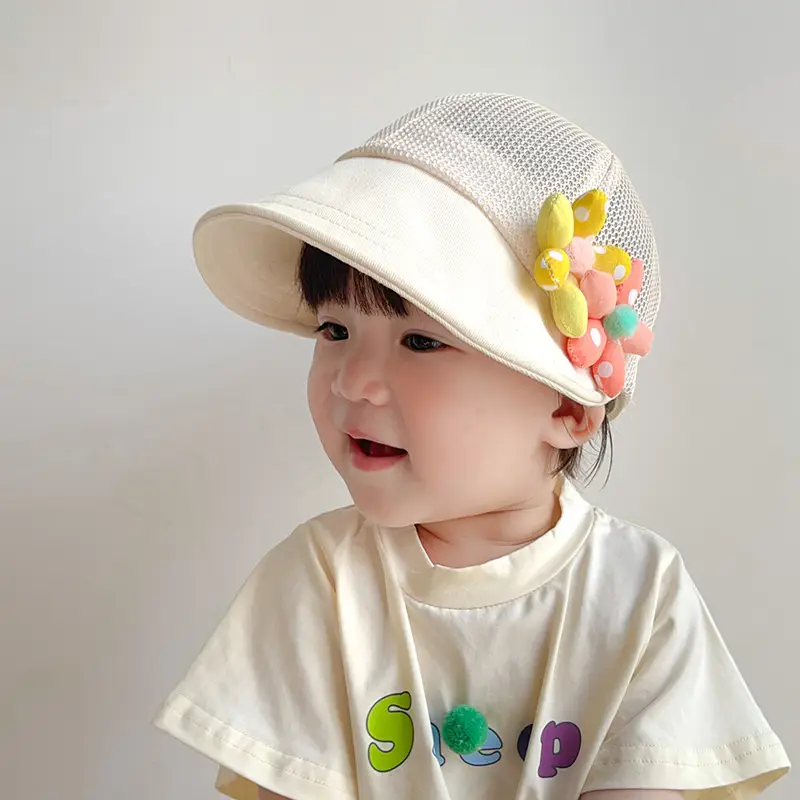 Baby Fisherman Hat with Mesh Sunshade Cap - Image 4