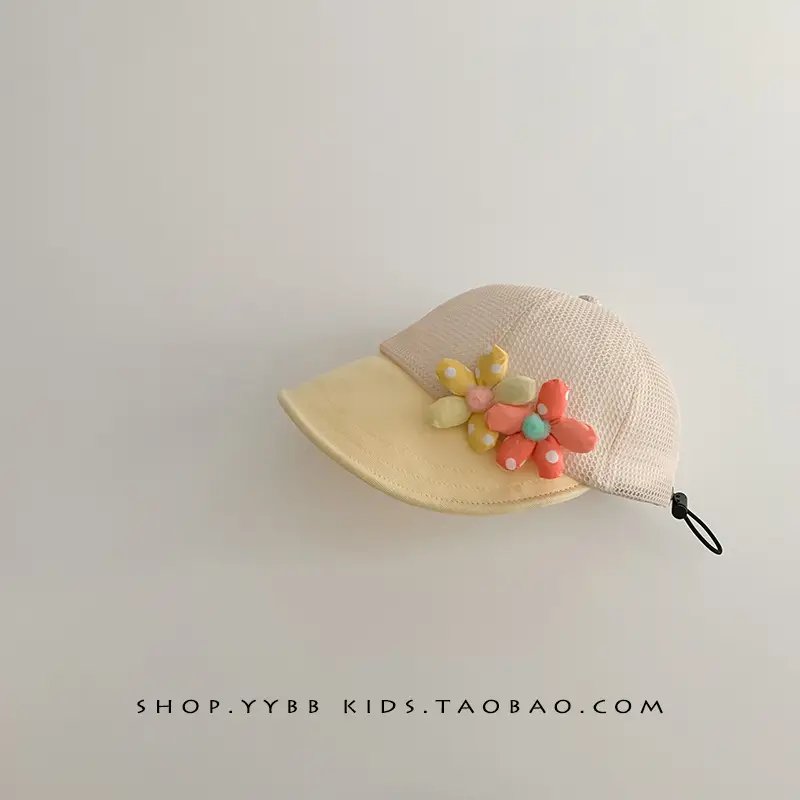 Baby Fisherman Hat with Mesh Sunshade Cap - Image 6