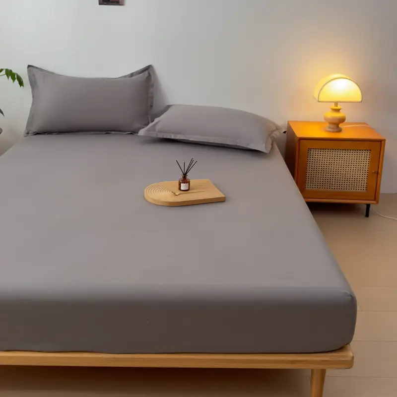 Cotton Mattress Cover Non-Slip Fixed Bed Cover Single-Piece Bed Sheet Bedspread Simmons Protective Cover Heated Mattress Cover